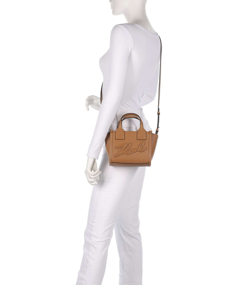 Karl Lagerfeld K/Skuare Small Handbag caramel