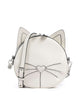 Karl Lagerfeld Ikon Chat Bandolera off white