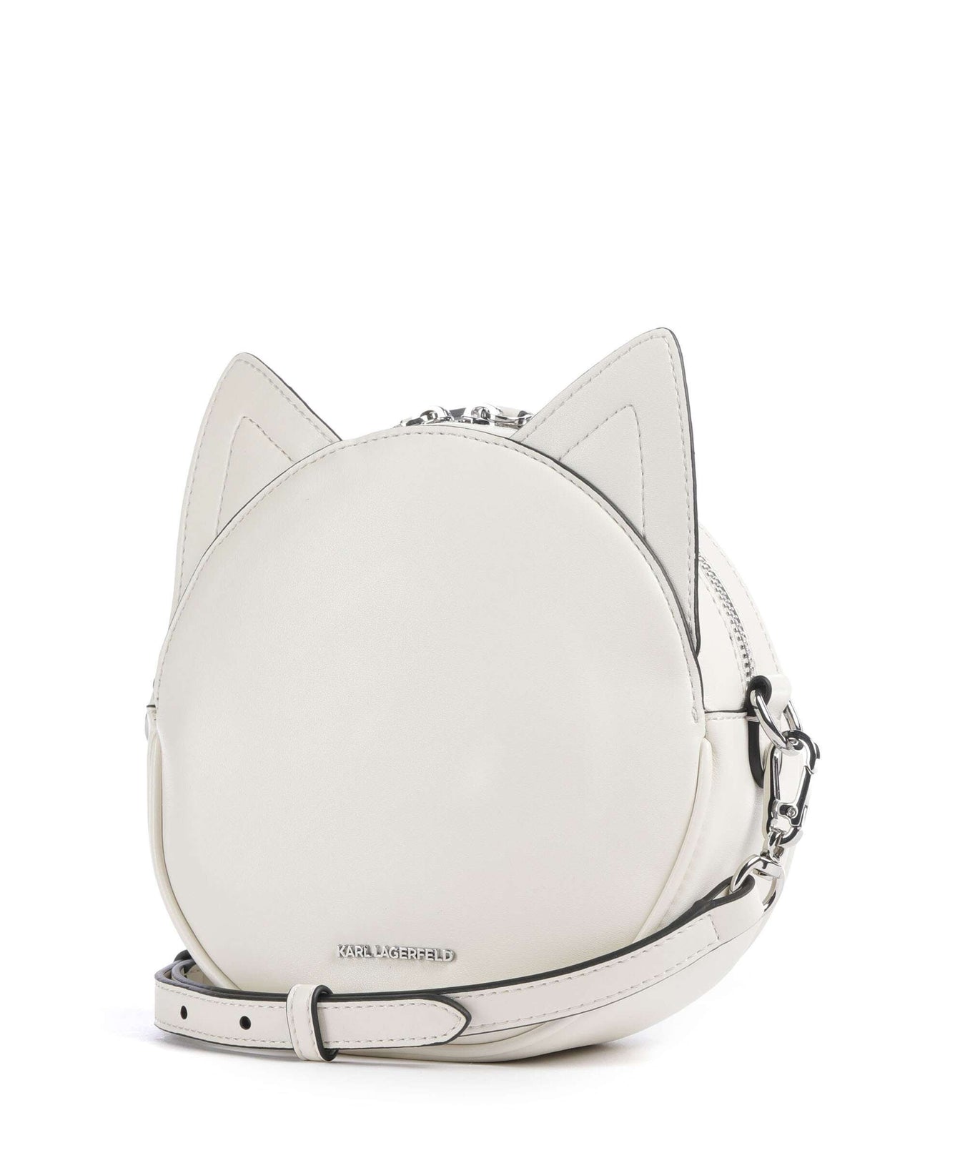 Karl Lagerfeld Ikon Chat Crossbody bag off white