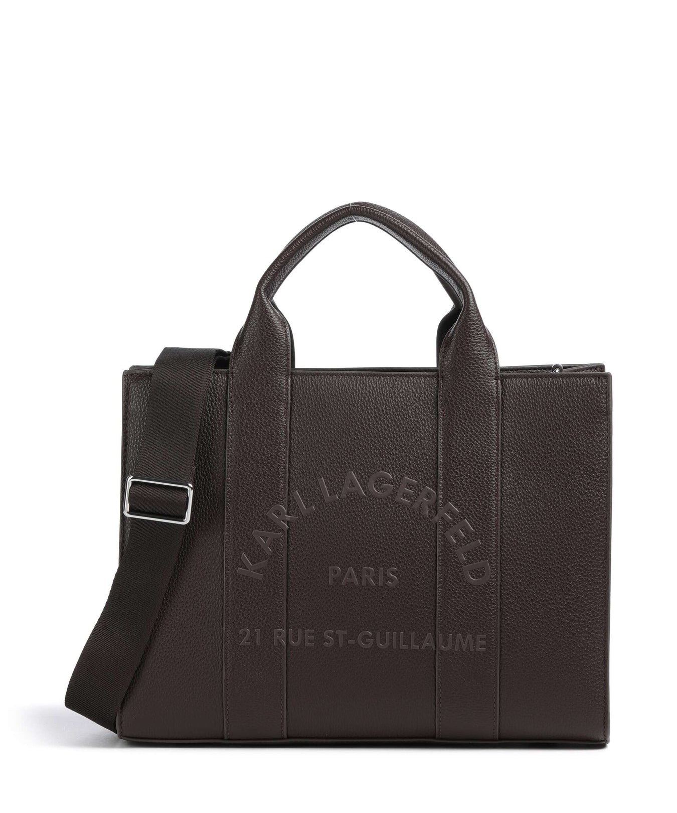 Karl Lagerfeld K/Rue St Guillaume Medium Handbag tobacco
