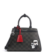 Karl Lagerfeld Ikon Monogram Bolso de mano brown/kl mono