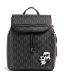 Karl Lagerfeld Ikon Monogram Small Mochila brown/kl mono