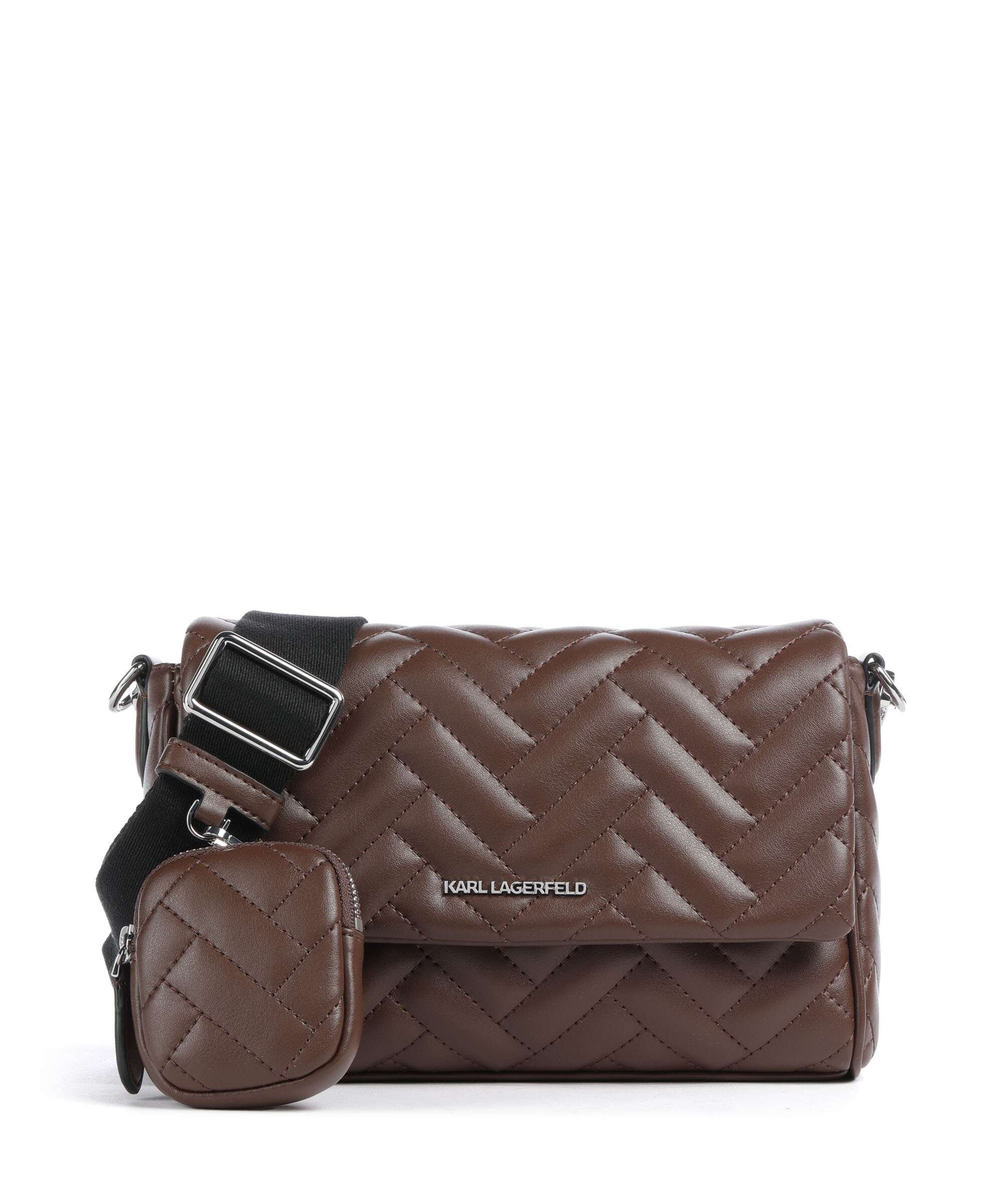 Karl Lagerfeld K/Brick Crossbody bag dark friar brown