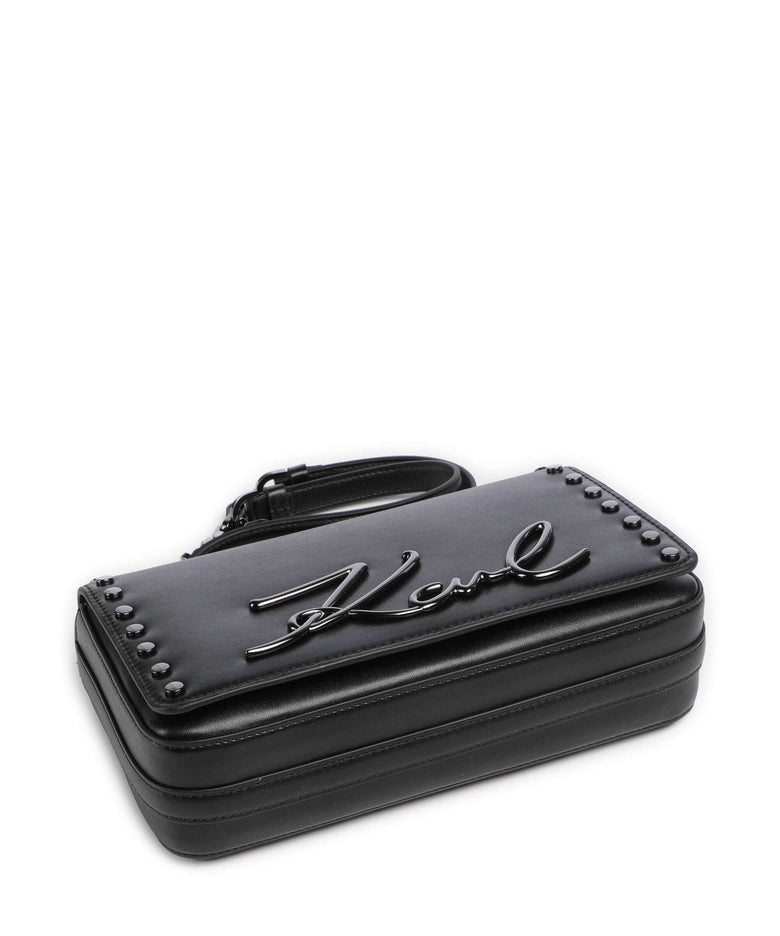 Karl Lagerfeld K/Signature 2.0 Shoulder bag black embellishment
