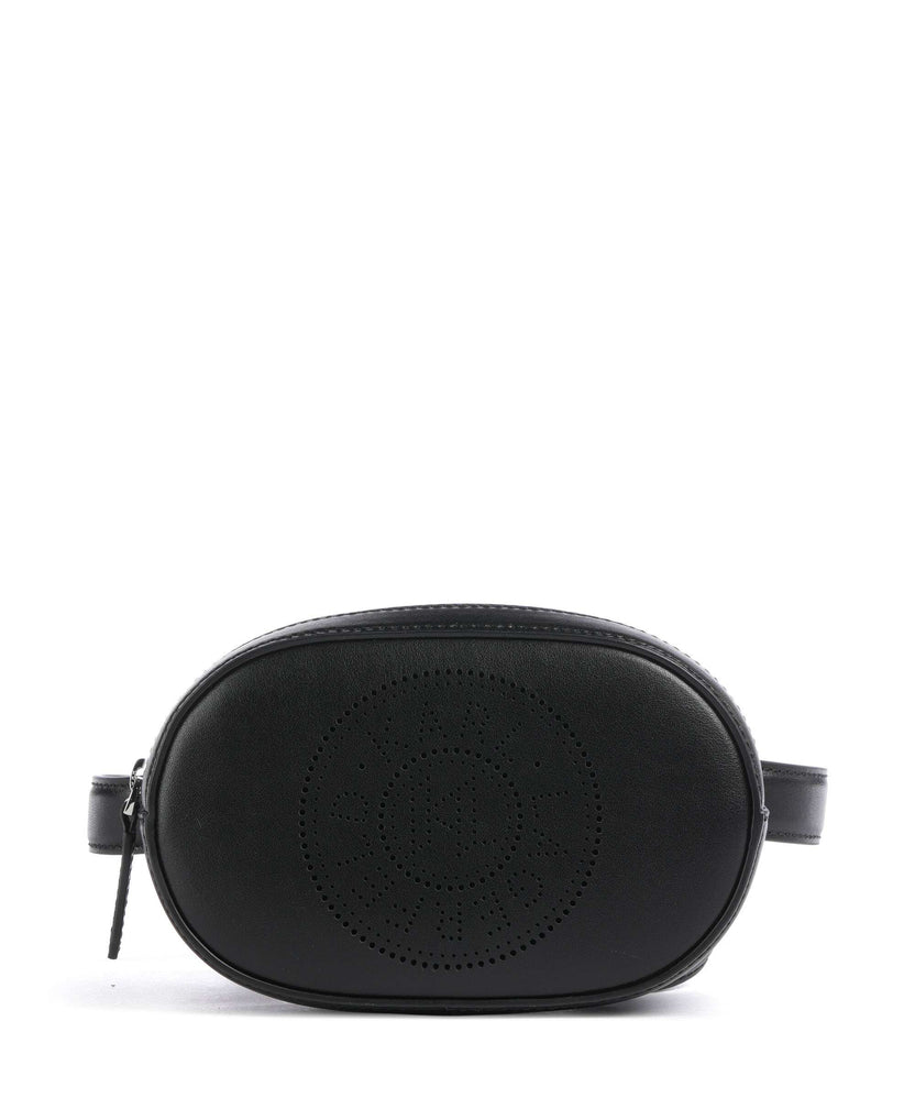 Karl Lagerfeld K/Circle Fanny pack black/nickel