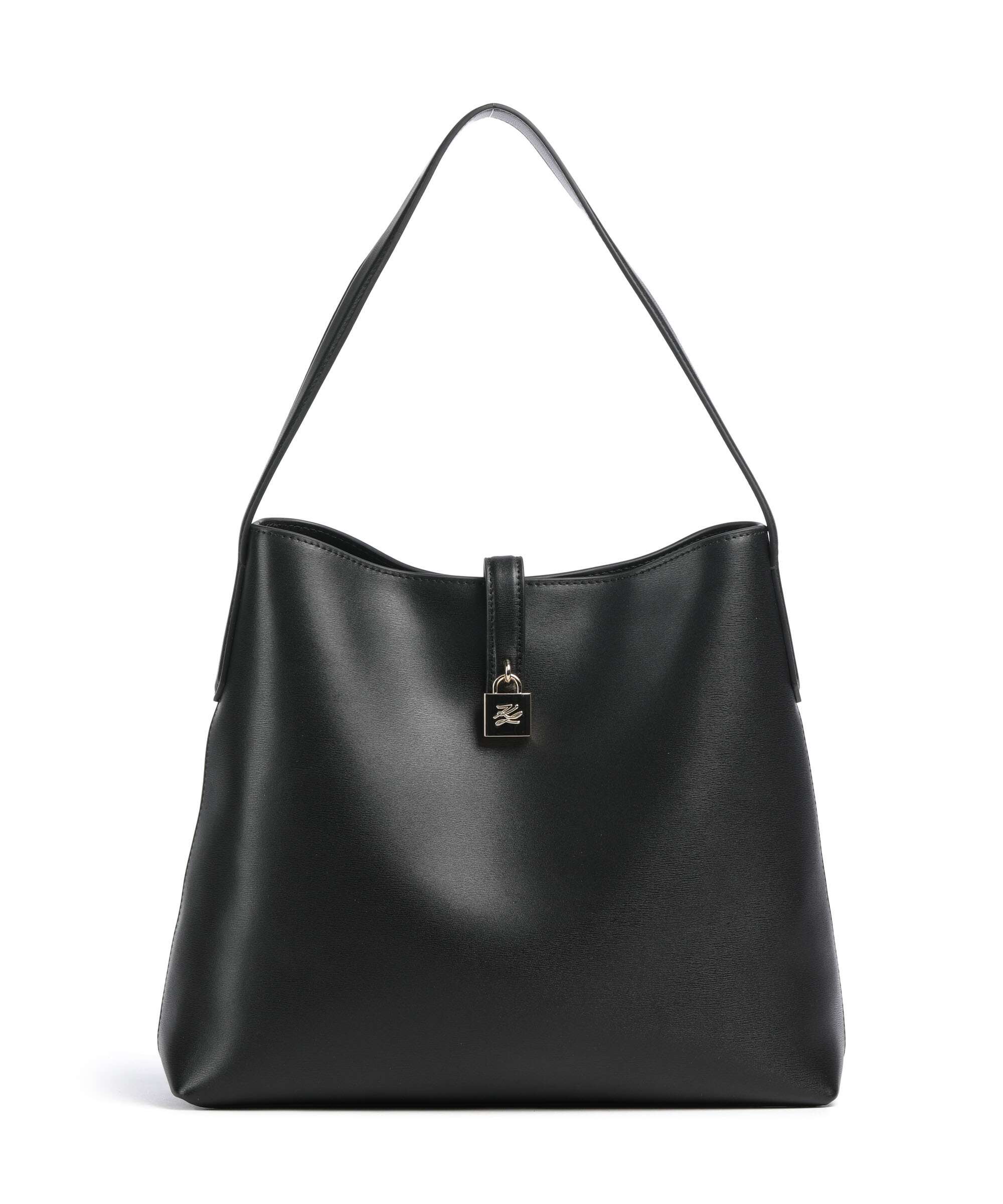 Karl Lagerfeld K/Autograph Hobo bag black/gold