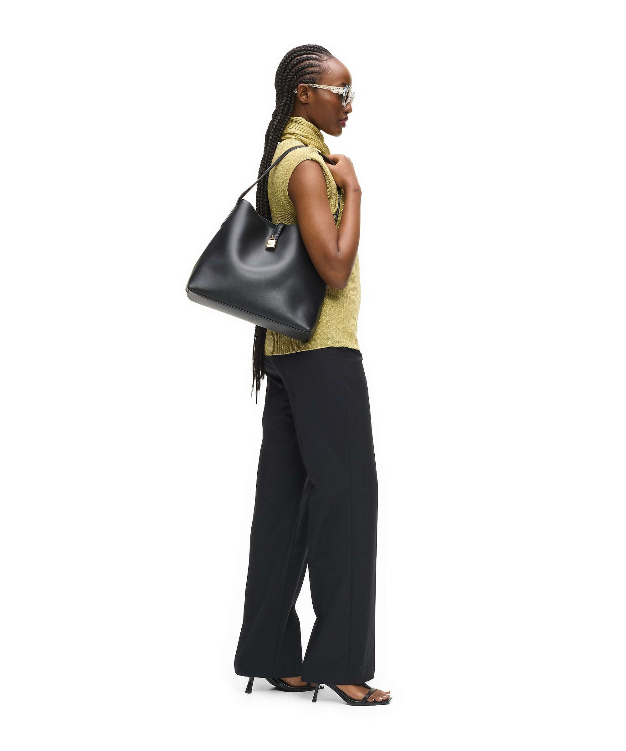 Karl Lagerfeld K/Autograph Hobo bag black/gold