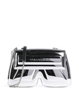 Karl Lagerfeld Ikon K Bandolera silver metal