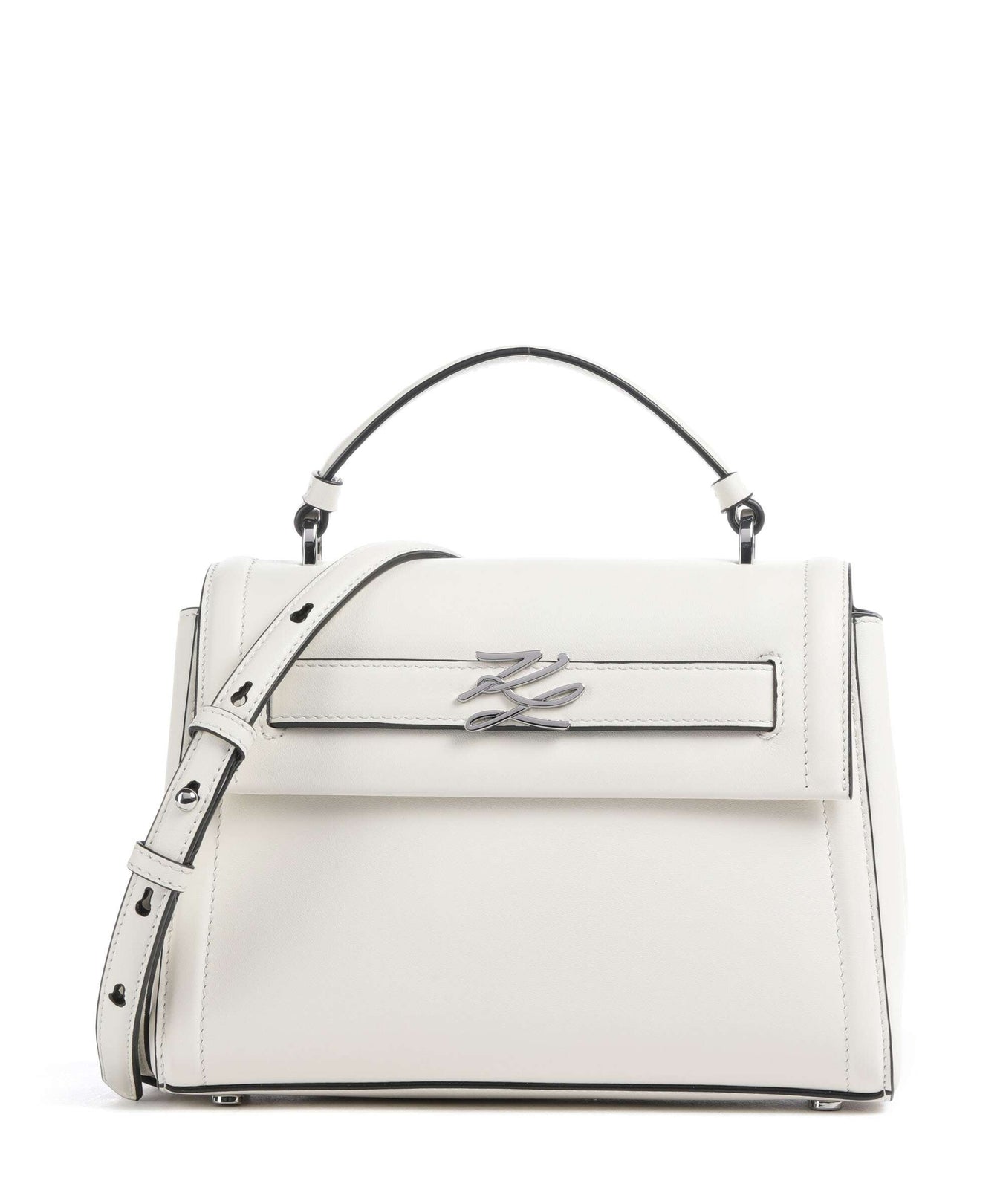 Karl Lagerfeld K/Autograph Small Handbag off white