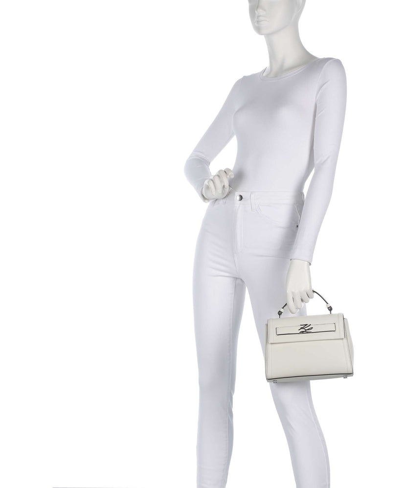 Karl Lagerfeld K/Autograph Small Handbag off white