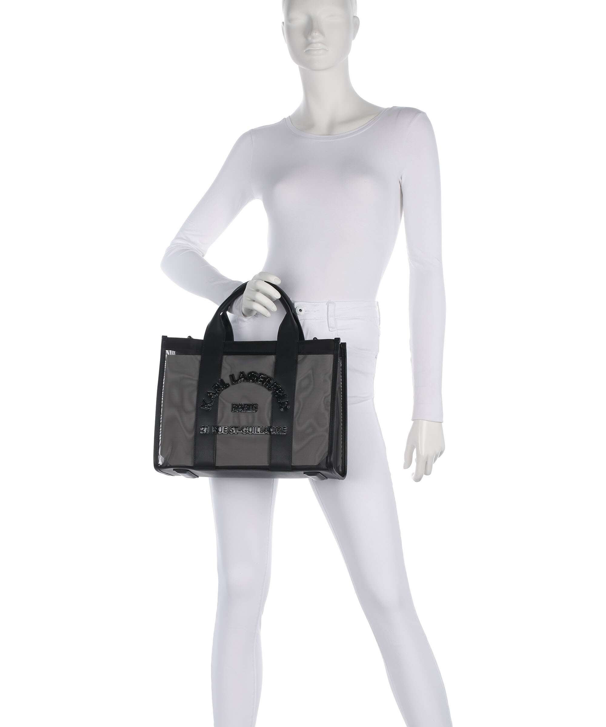Karl Lagerfeld K/Rue St Guillaume Medium Handbag black