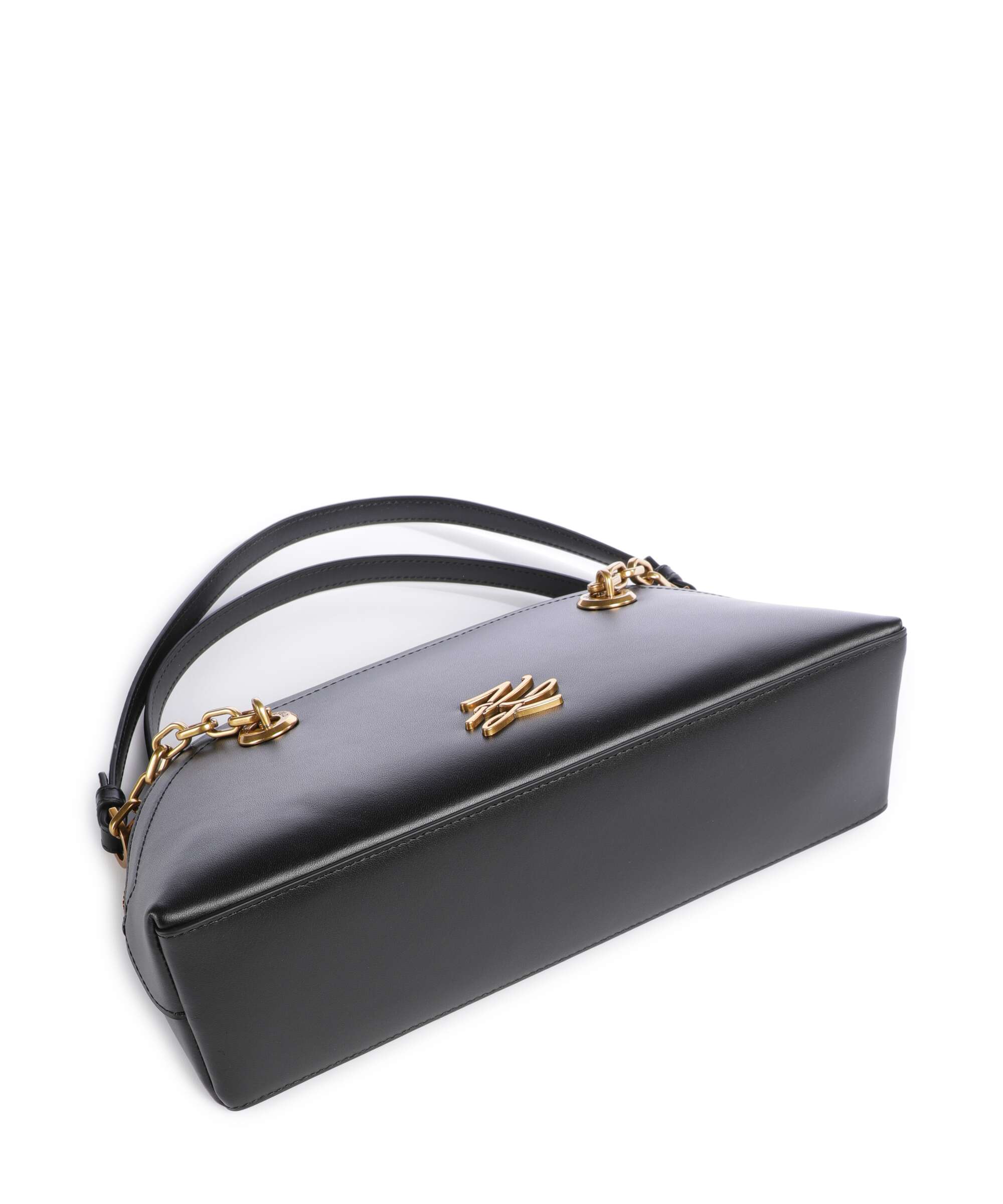 Karl Lagerfeld K/Autograph Bowling Small Shoulder bag black/gold