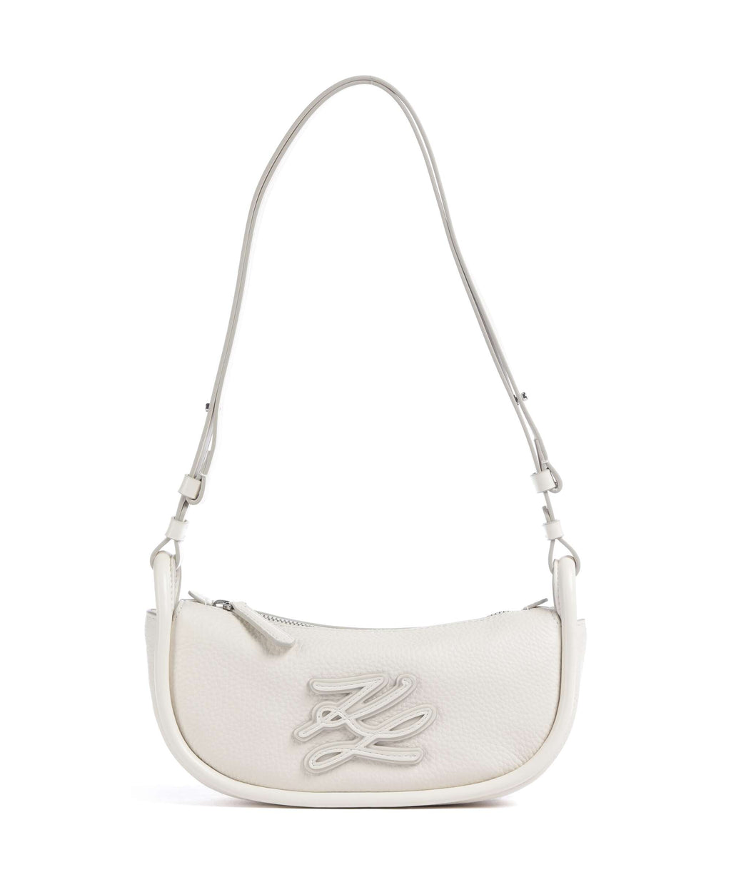 Karl Lagerfeld K/Autograph Small Shoulder bag off white