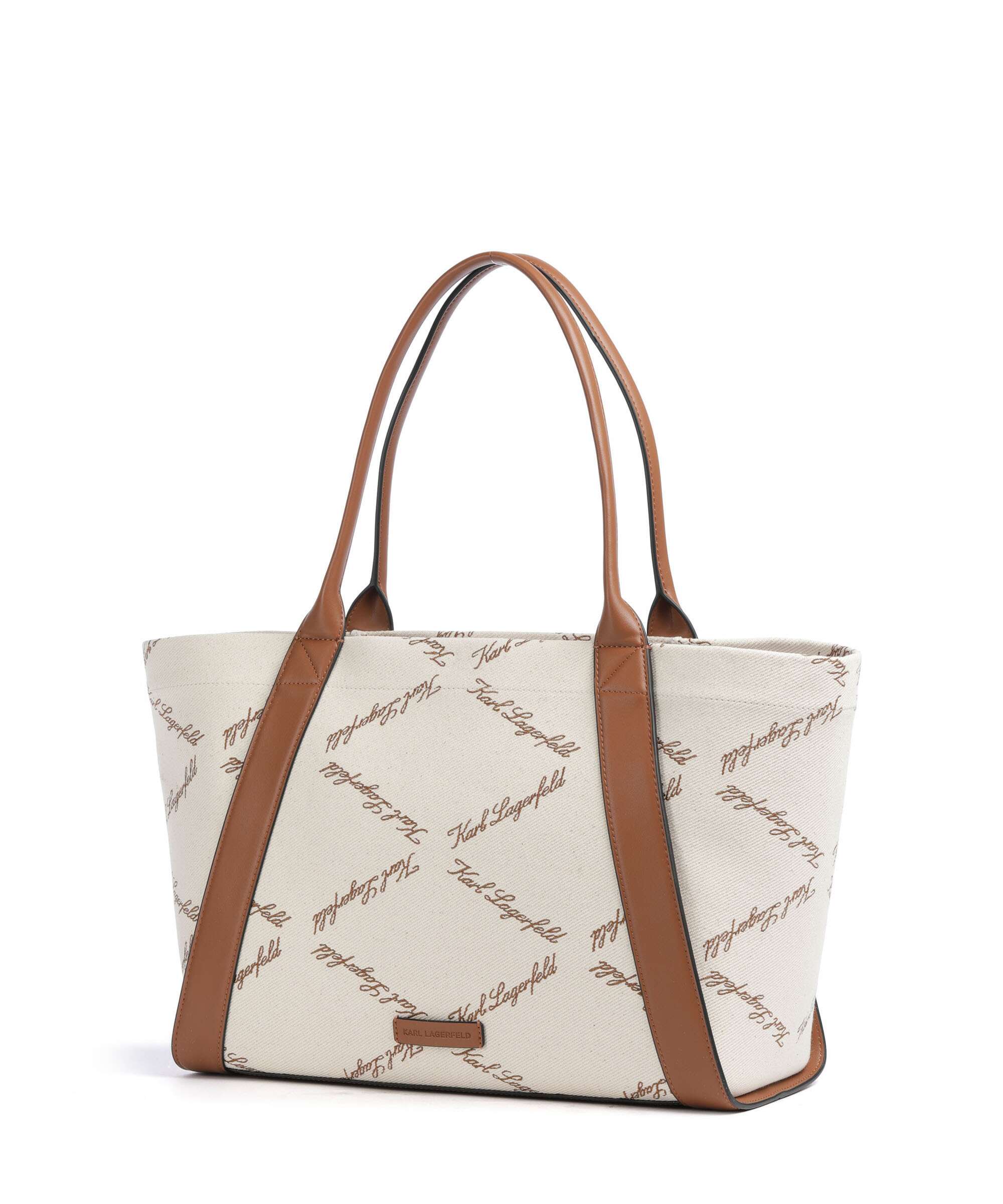 Karl Lagerfeld K/Ville Small Tote bag natural canvas/tan