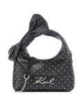 Karl Lagerfeld K/Soiree Mini Bow Handbag black embellishment