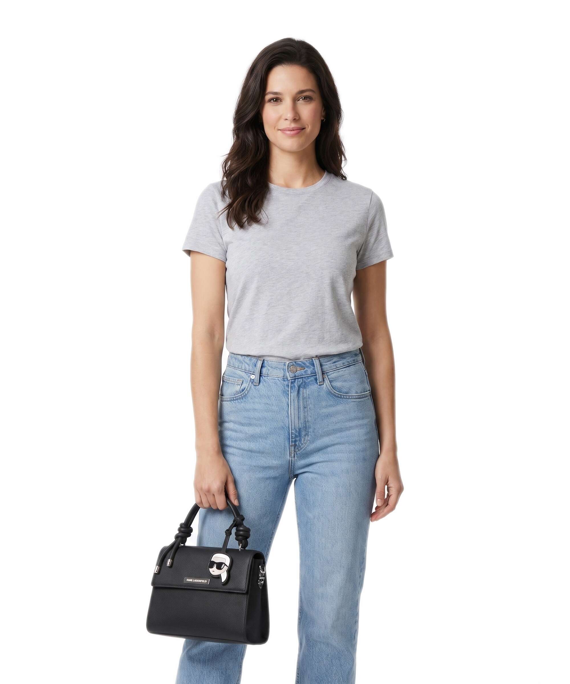 Karl Lagerfeld Ikon Knots Handbag black