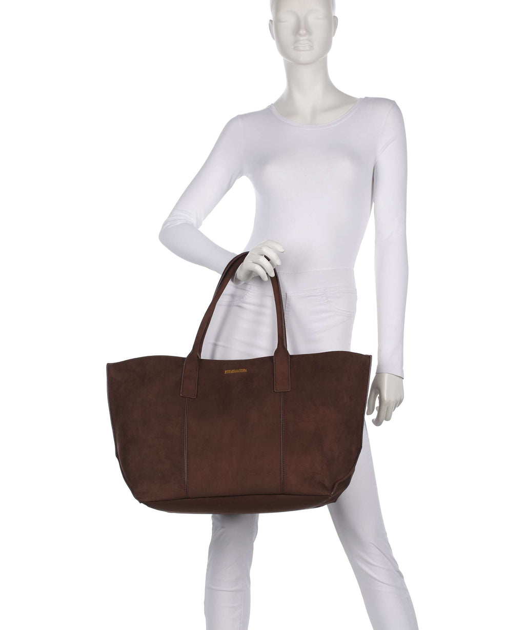 Steve Madden BLEXA Tote bag chocolate/gold