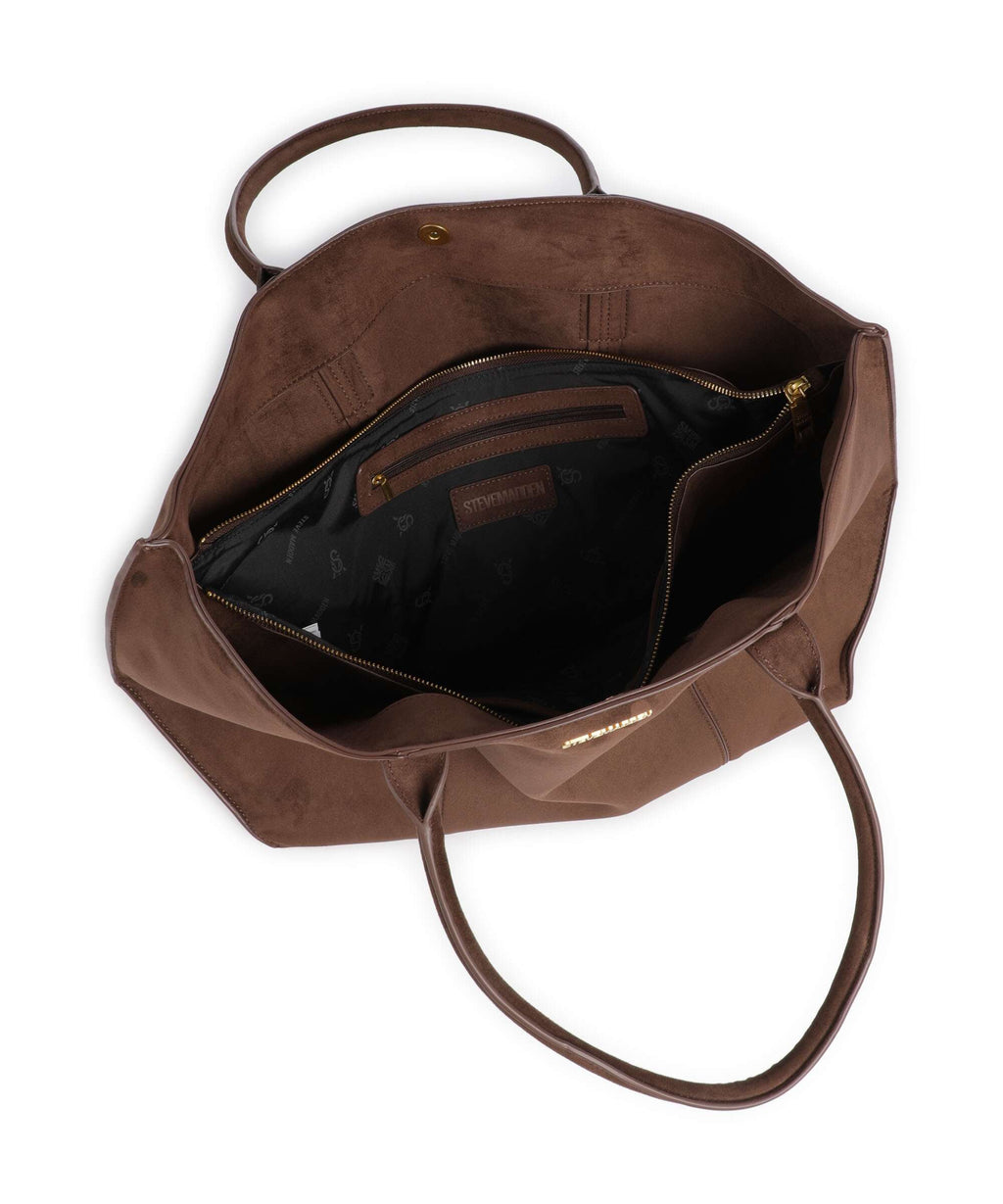 Steve Madden BLEXA Tote bag chocolate/gold