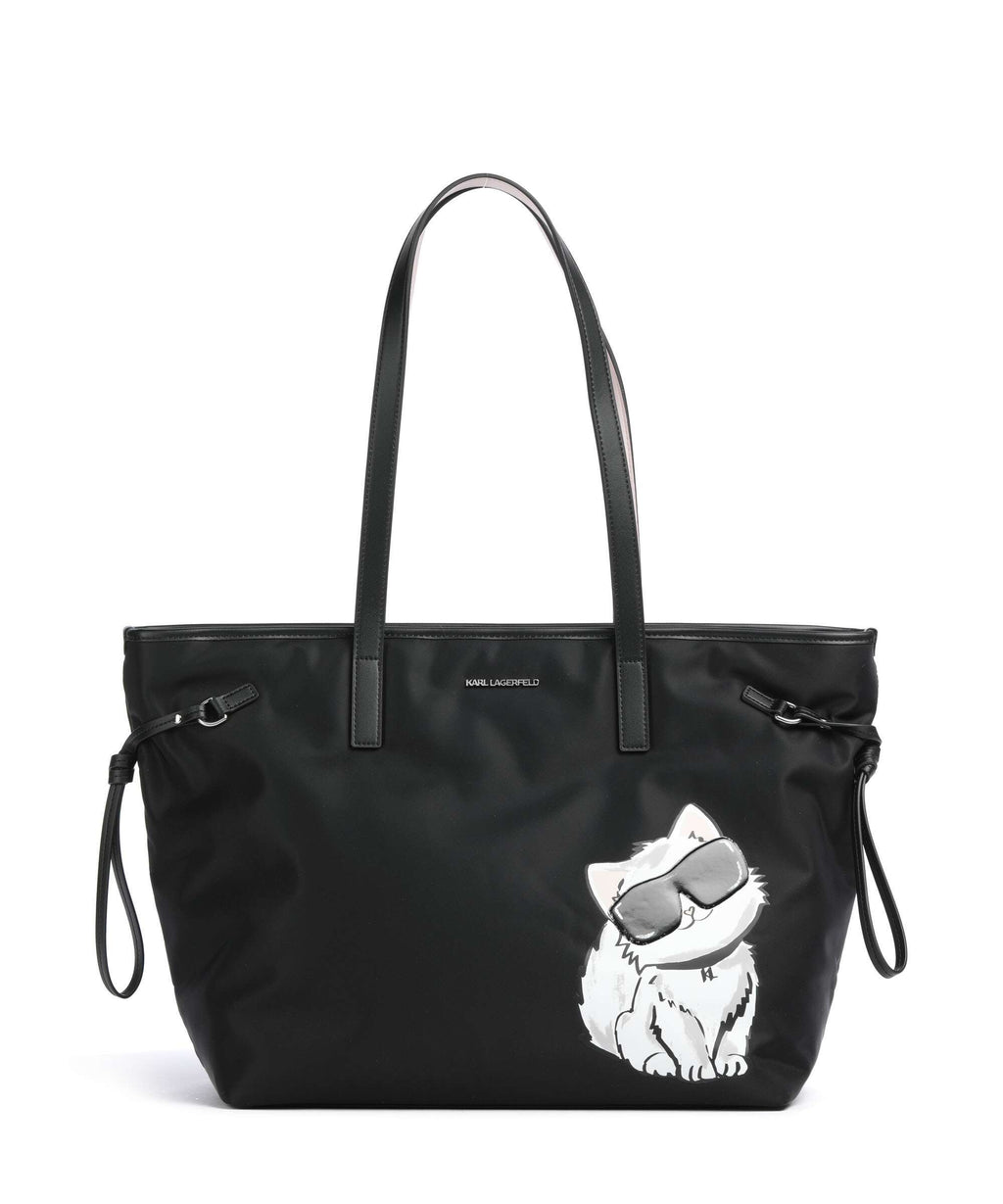 Karl Lagerfeld Ikon Choupette Tote bag black