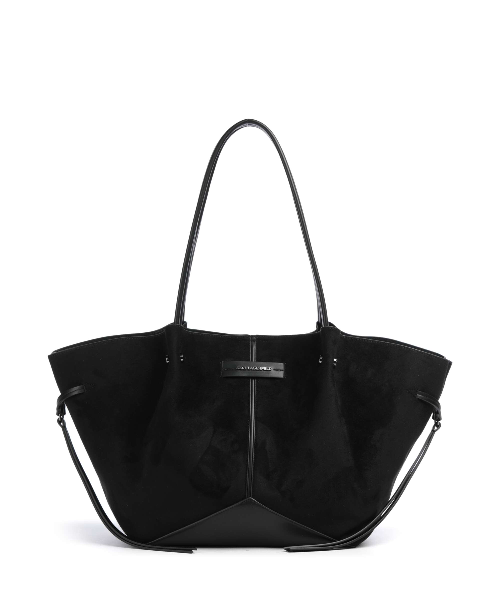 Karl Lagerfeld K/Pierced Medium Tote bag black gunmetal