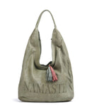 Taschendieb Wien Freundgasse 1 Bolsa shopping green leaf