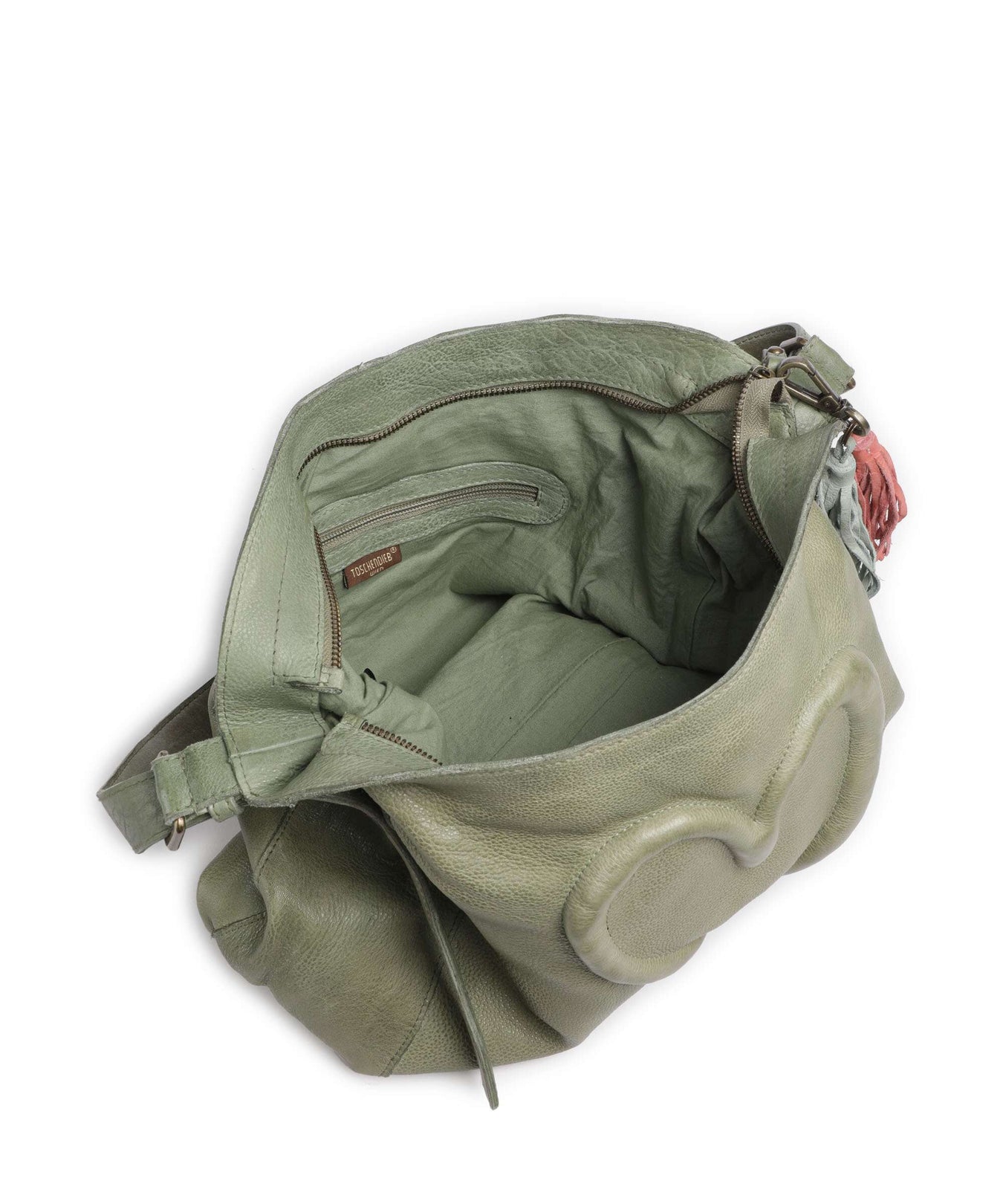 Taschendieb Wien Herzweg 2 Hobo bag green leaf