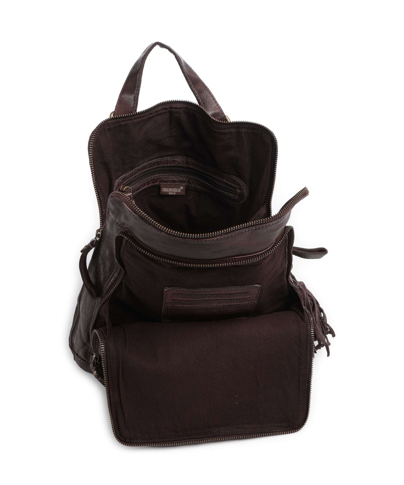 Taschendieb Wien Glücksbrücke 1 Backpack bag mokka