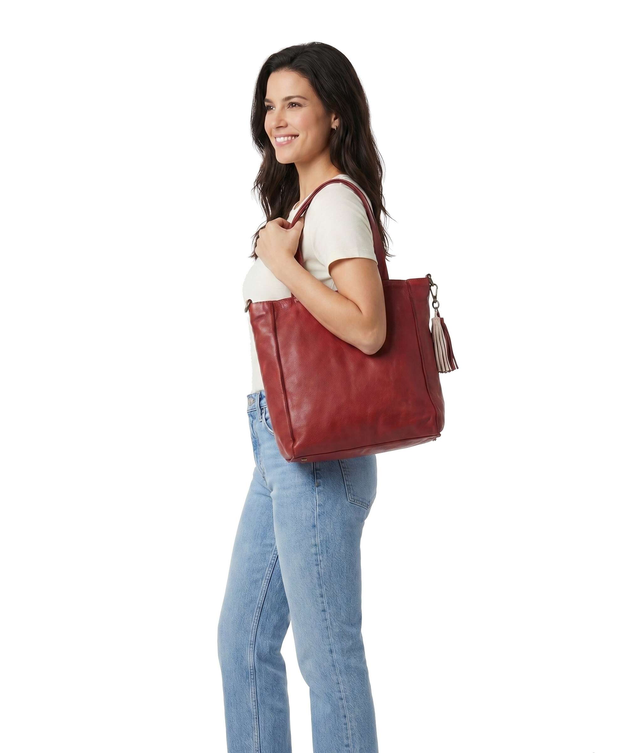Taschendieb Wien Kaiserstrasse 21 Tote bag burgundrausch