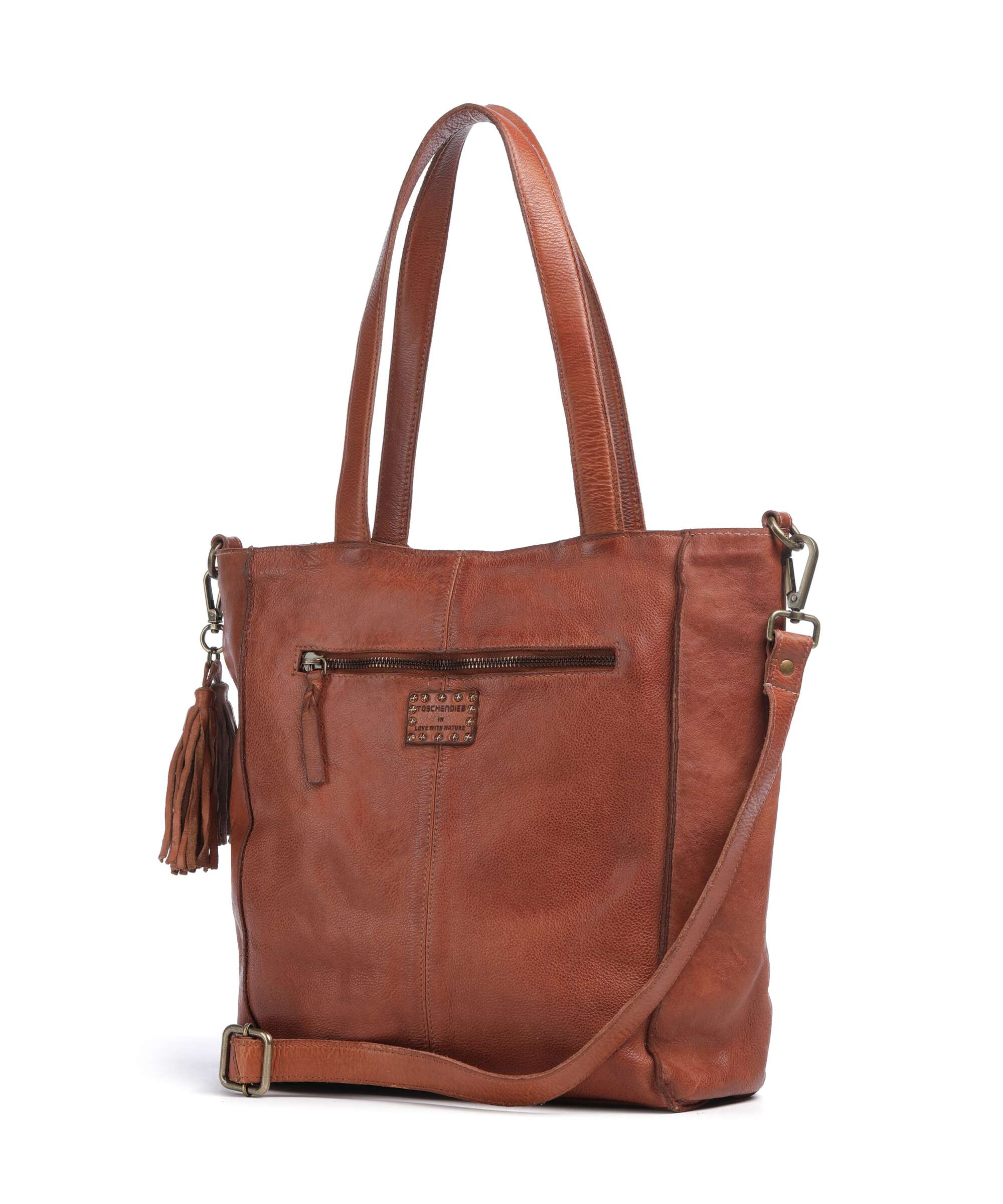 Taschendieb Wien Kaiserstrasse 21 Tote bag cognac