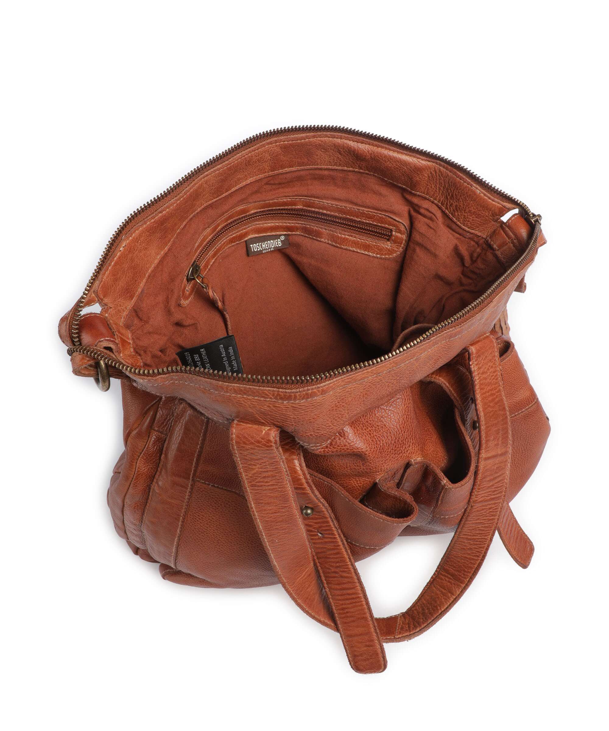 Taschendieb Wien Kohlmarkt 888 Tote bag cognac