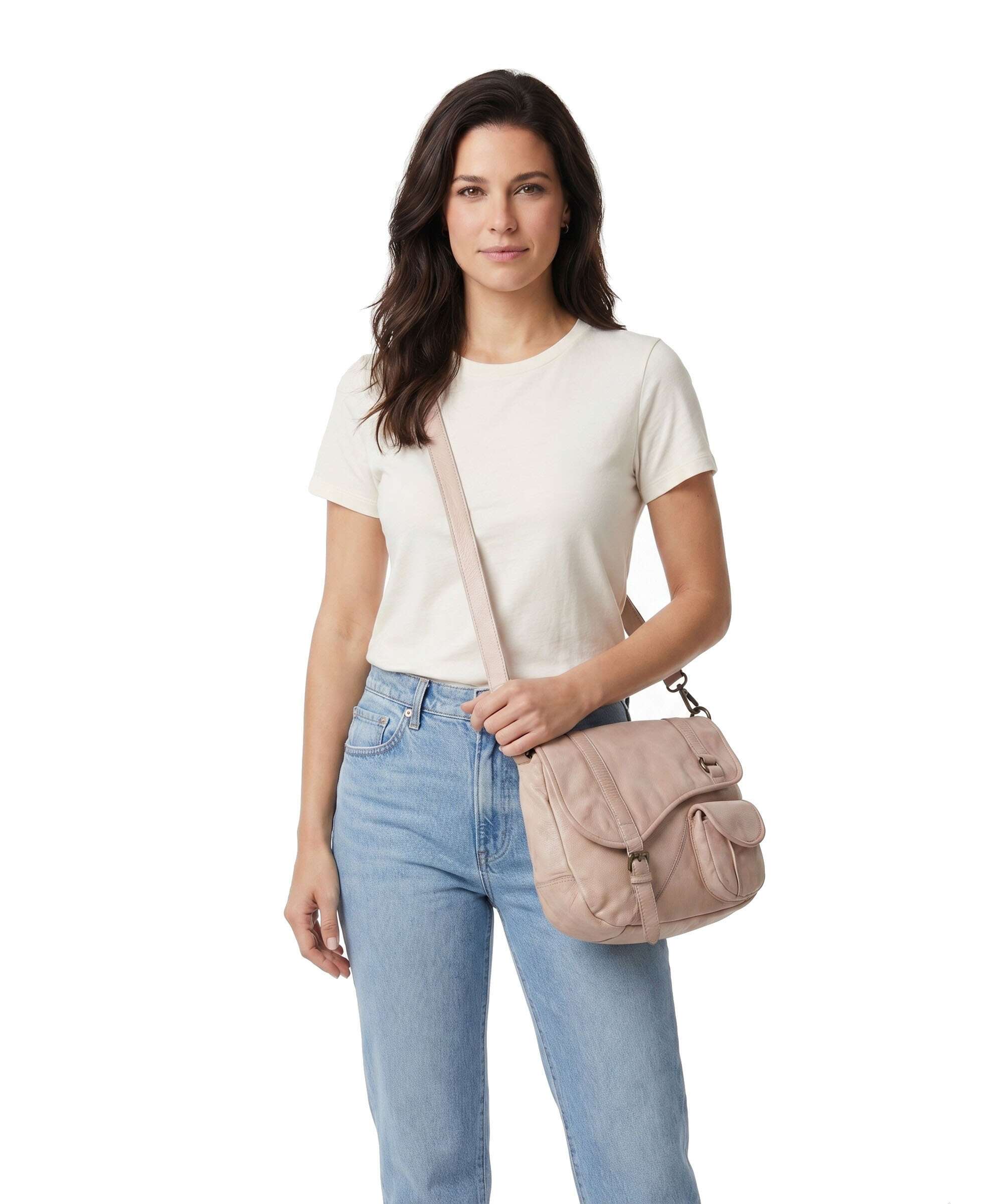 Taschendieb Wien Reitschulsteg 2 Crossbody bag linen rose