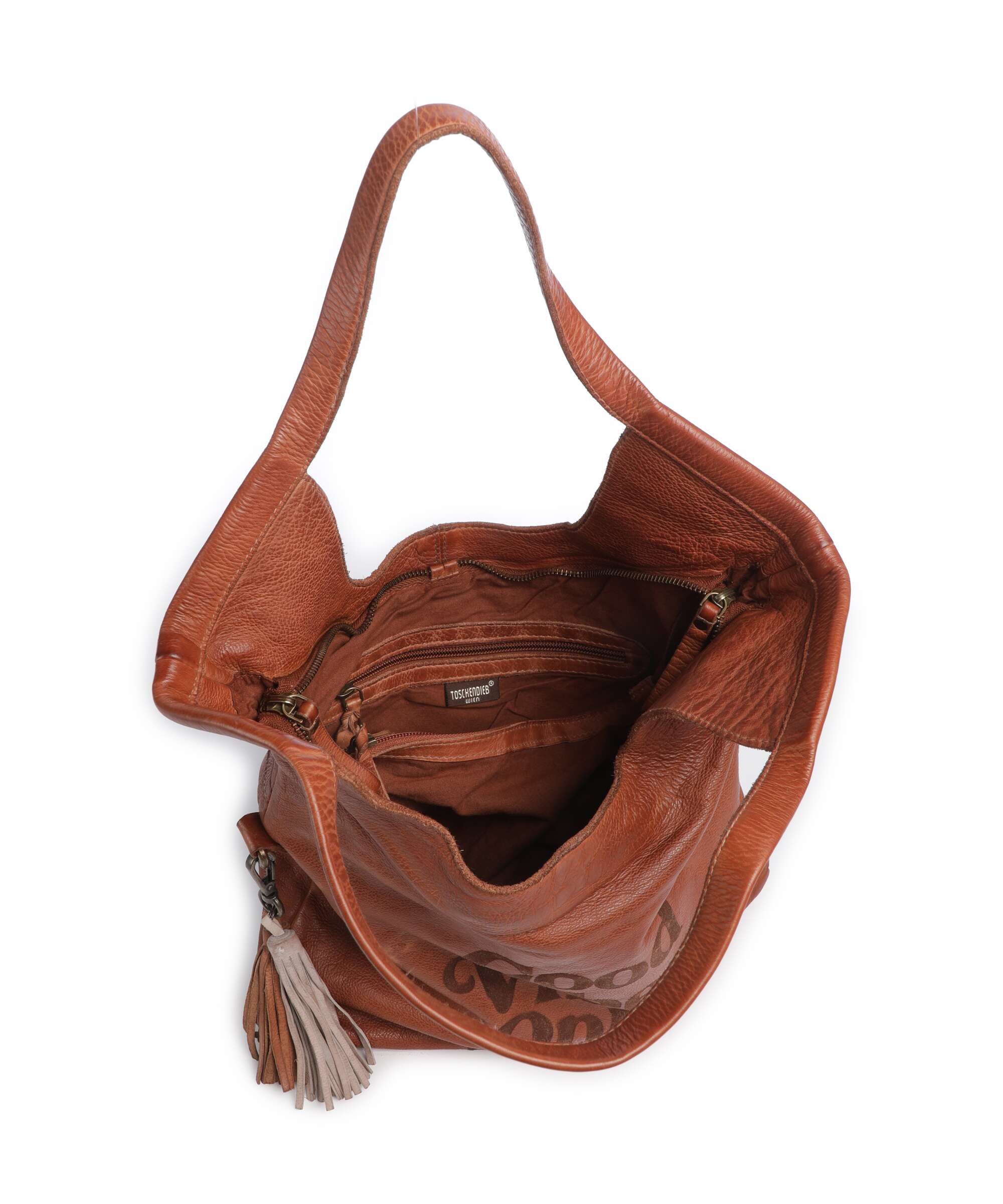 Taschendieb Wien Gutstrasse 2 Hobo bag cognac