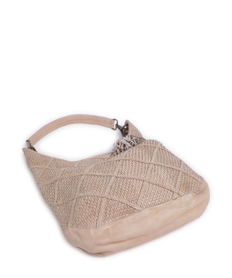 Taschendieb Wien Beatrixpark 2 Hobo bag linen rose