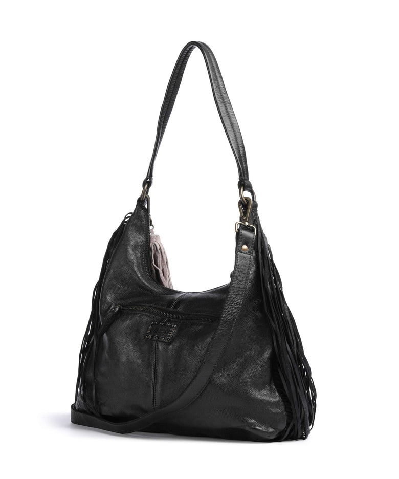 Taschendieb Wien Löwengasse 5x Hobo bag black bean