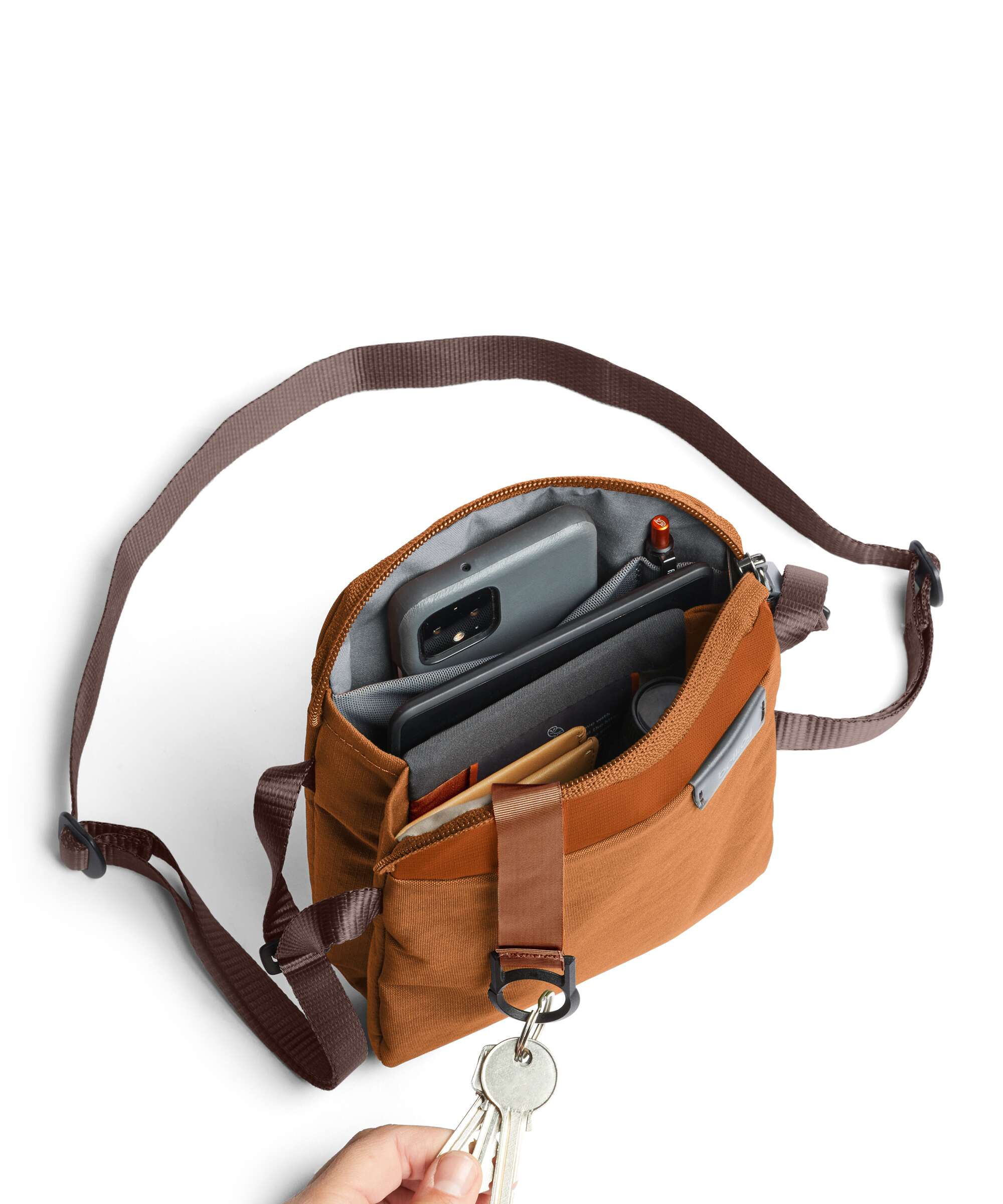 Bellroy City Crossbody bag bronze