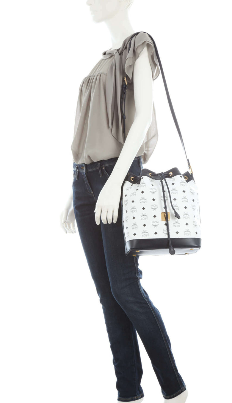 MCM Hobo bag white